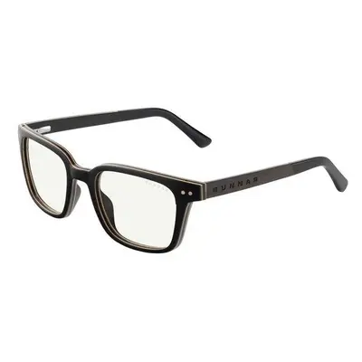 GUNNAR kancelářske/herní brýle MUIR EBONY * čírá PRO skla * BLF20 * GUNNAR focus, MUR-12330