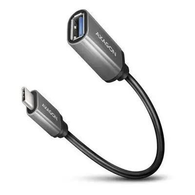 Axagon RUCM-AFAC, kabelová redukce USB-C (M) USB-A (F), 20cm,