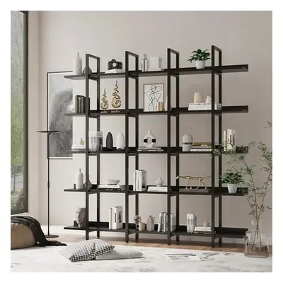 Hanah Home Bookshelf Loft - Black