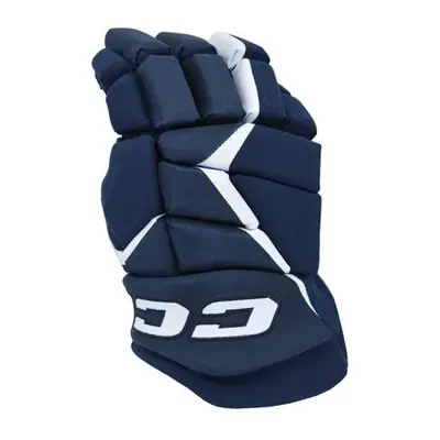 CCM Rukavice Jetspeed FT680 SR, tmavě modrá-bílá, Senior, 13", Bílá / modrá