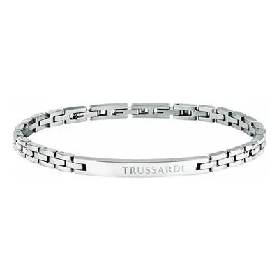 Trussardi Originální ocelový náramek T-Steel TJAXV15