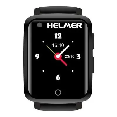 HELMER seniorské hodinky LK 716 s GPS lokátorem/ dot. disp./ snímač srdečního tepu/ nano SIM/ IP