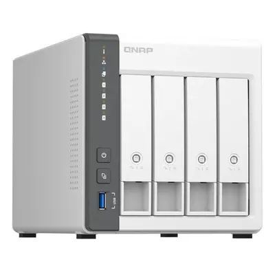 QNAP TS-433-4G 4x SATA/ 4GB RAM/ 1x GbE/ 1x 2,5GbE/ 2x USB 2.0/ 1x USB 3.2, TS-433-4G