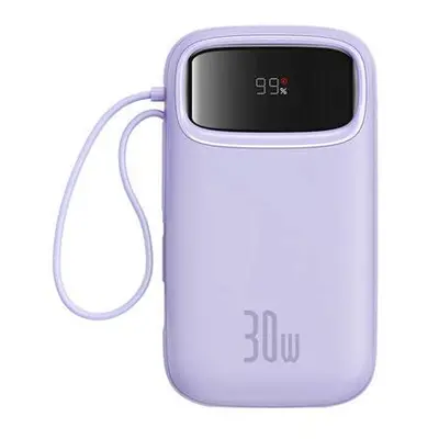 Baseus QPow 2 20000mAh 30W 2xUSB-C powerbank (purple)