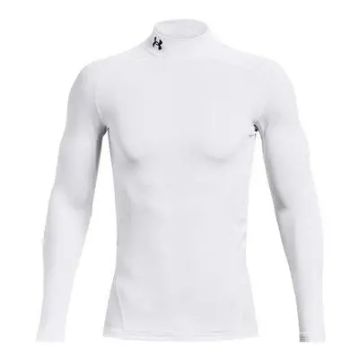 Under Armour Pánské zimní kompresní triko CG Armour Comp Mock white XXL, Bílá