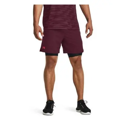 Under Armour Pánské kraťasy Vanish Woven 6in Shorts dark maroon XS