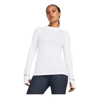 Under Armour Dámské tričko Qualifier Cold LS white L, Bílá