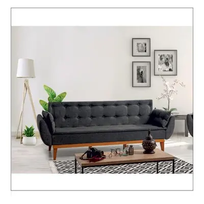 Atelier del Sofa 3-Seat Sofa-Bed Fiona - Anthracite