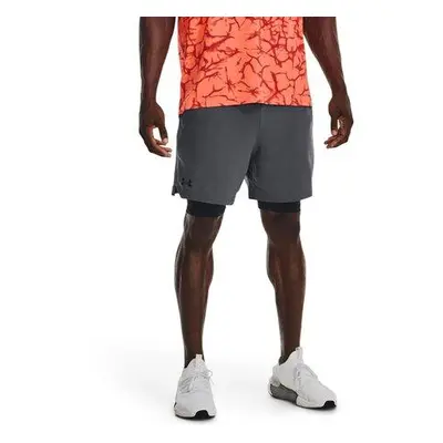 Under Armour Pánské kraťasy Vanish Woven 2in1 Shorts pitch gray 3XL, XXXL