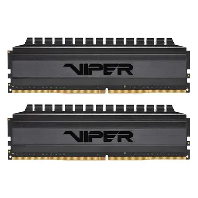 PATRIOT Viper 4 Blackout 64GB DDR4 3600MHz / DIMM / CL18 / 1,35V / Heat Shield / KIT 2x 32GB, PV