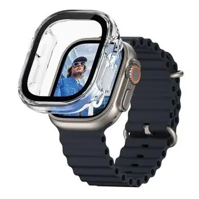 PanzerGlass Ochranné sklo Snappie Full Body Bulky pro Apple Watch Ultra - Čiré