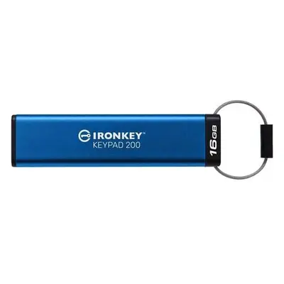 P200/16GB/145MBps/USB 3.2/USB-A/+ Adaptér/Modrá, IKKP200/16GB