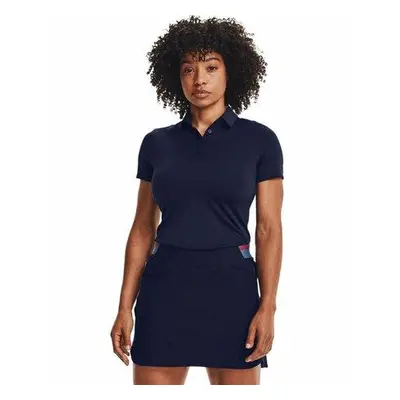 Under Armour Dámské triko s límečkem Zinger Short Sleeve Polo navy L, Tmavě, modrá