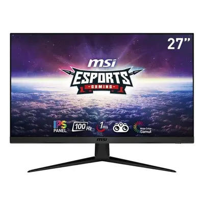 MSI Gaming monitor G2712V, 27"/FHD/IPS, 100Hz/1ms/1000:1/300cd / m2/HDMI/DP, G2712V