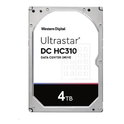 Western Digital Ultrastar HDD 4TB (HUS726T4TALE6L4) DC HC310 3.5in 26.1MM 256MB 7200RPM SATA 512