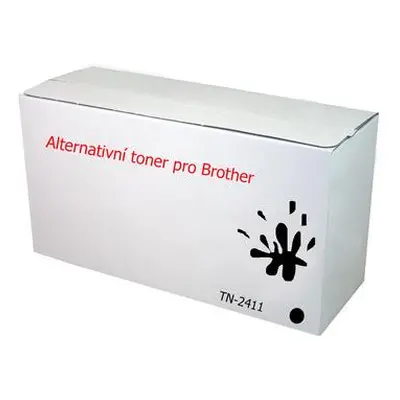 Toner TN-2411 (TN2411) kompatibilní pro Brother, černý (1 200 str.), 11129