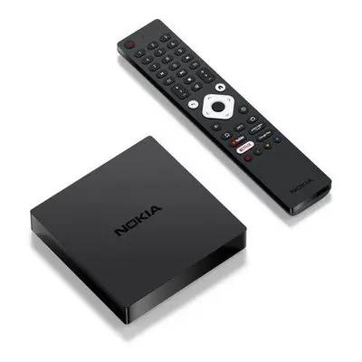 NOKIA android box 8000/ 4K Ultra HD/ NETFLIX/ 02 TV/ HDMI/ USB 3.0/ USB-C/ USB 2.0/ BT/ Wi-Fi/ L