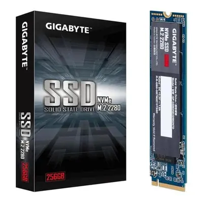 GIGABYTE NVMe SSD 256GB / Interní / M.2 PCIe Gen 3 x 4 NVMe 1.3 / 2280 / 3D TLC, GP-GSM2NE3256GN