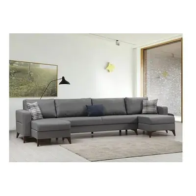 Atelier del Sofa Corner Sofa-Bed Kristal Rest 3+Corner - Dark Grey