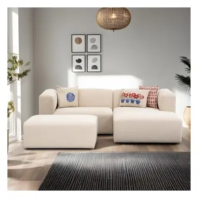 Atelier del Sofa Corner Sofa Linden Mini Right - Cream