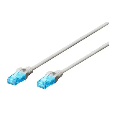 Digitus DK-1512-050/WH Ecoline Patch, UTP, CAT 5e, AWG 26/7, 5m, bílý