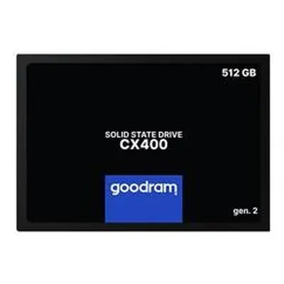 GOODRAM CX400 GEN.2 SSD 512GB SATA3 2.5inch 550/500 MB/s, SSDPR-CX400-512-G2