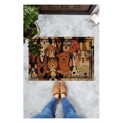 Conceptum Hypnose Pvc Doormat Cane Carıno Multicolor