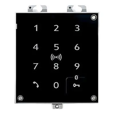 2N IP Verso – Touch keypad & Bluetooth & RFID reader 125kHz, 13.56MHz, NFC/HCE