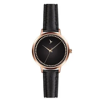 Emily Westwood Hollie Black Leather Watch EEN-B029R