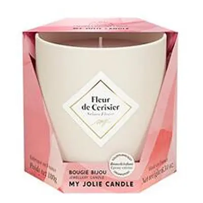 My Jolie Candle Vonná svíčka 36h s náramkem Beige Les Essentielles Třešňový květ 320323