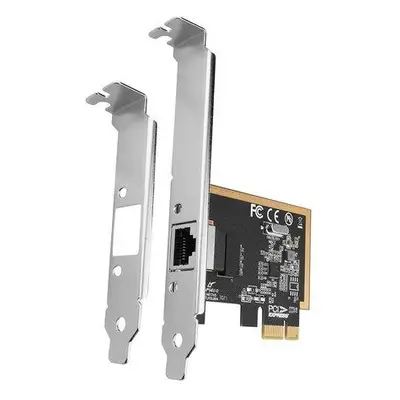 AXAGON PCIe síťová karta 1x GLAN (RJ-45) / PCEE-GRF / Realtek / LP bracket, PCEE-GRF