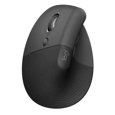 Logitech Lift Left Vertical Ergonomic Mouse - GRAPHITE / BLACK - EMEA, 910-006474