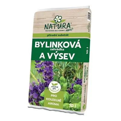 Substrát Agro NATURA pro bylinky a výsev 10l