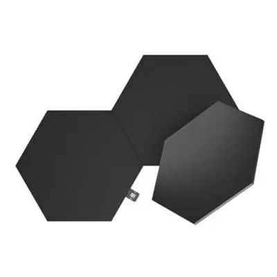 Nanoleaf Shapes v limitované edici Black Hexagons Expansion 3 Pack