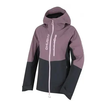 Husky Dámská hardshell bunda Nicco L purple/grey S