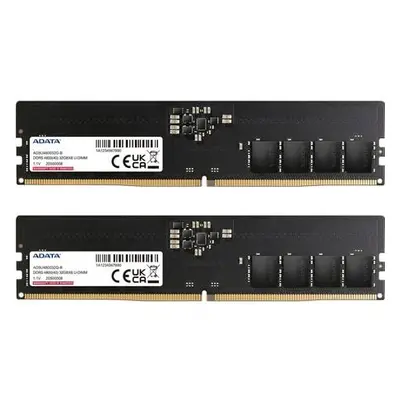 ADATA DIMM DDR5 32GB (Kit of 2) 4800MHz CL40 Dual Tray, AD5U480016G-DT