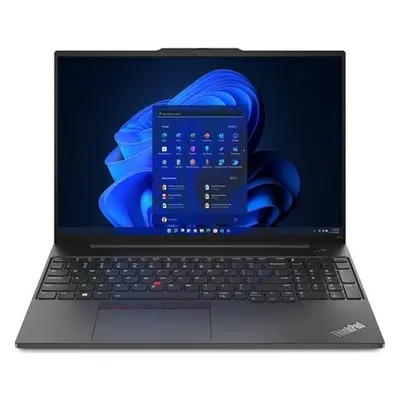 Lenovo ThinkPad E/E16 Gen 1 (AMD)/R7-7730U/16"/FHD/16GB/1TB SSD/AMD int/W11H/Black/3R, 21JT001VC