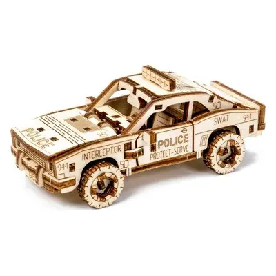 WOODEN CITY 3D puzzle Superfast Police Car