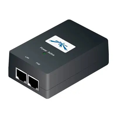 UBNT POE-48-24W [PoE adaptér 48V/0,5A (24W), vč. napájecího kabelu], POE-48-24W