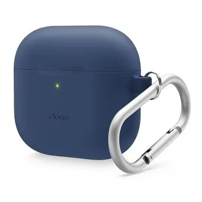 Silikonové pouzdro Elago Airpods 4 na zavěšení - Jean Indigo