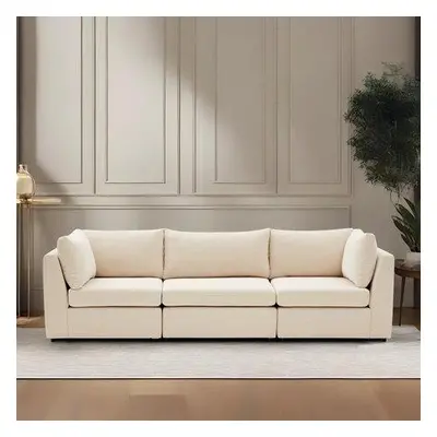 Atelier del Sofa 3-Seat Sofa Mottona 3-Seat Sofa - Cream