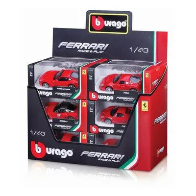 Bburago 1:43 Ferrari (2x12 DISPLAY) 24ks ASST