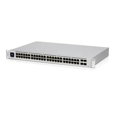 Ubiquiti UniFi Switch USW-48-POE - 48x Gbit RJ45, 4x SFP, 32x PoE 802.3af/at (PoE budget 195W), 