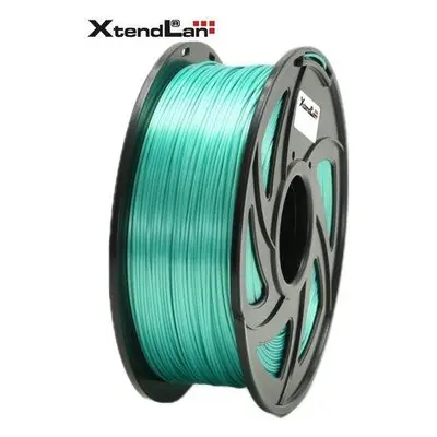 XtendLAN PLA filament 1,75mm lesklý zelený 1kg, 3DF-PLA1.75-SGN 1kg