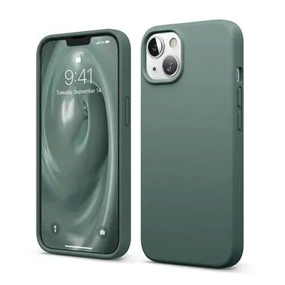 Elago kryt Silicone Case pre iPhone 13 - Midnight Green