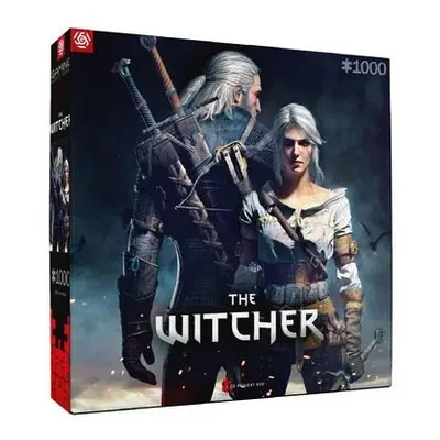 GOOD LOOT Puzzle Witcher - Geralt & Ciri 1000 dílků