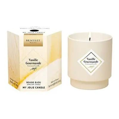 My Jolie Candle Vonná svíčka 36h s náramkem Gold Les Surprenantes Gurmánská Vanilka 320283