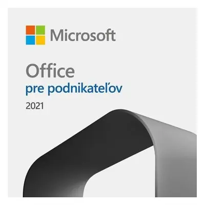 Microsoft Office 2021 pre domácnosti a podnikateľov SK krabicová verzia T5D-03548 nová licencia