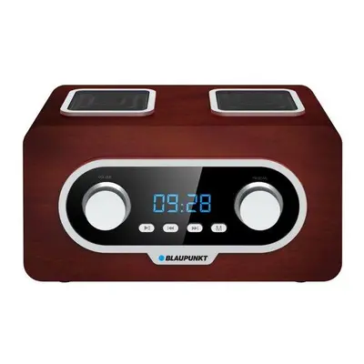 Radio BLAUPUNKT PP5.2BR, 1000mAh, FM PLL/SD/USB/AUX, tmavé dřevo