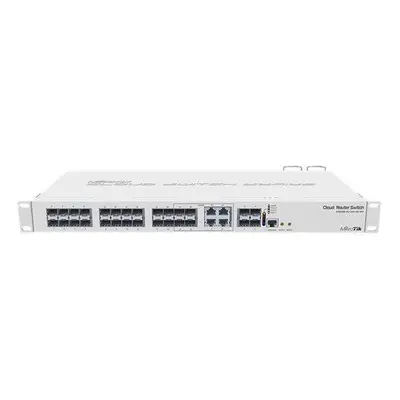 Mikrotik CRS328-4C-20S-4S+RM 28-port Gigabit Cloud Router Switch, CRS328-4C-20S-4S+RM